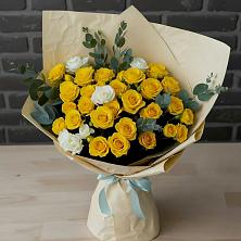 Букет цветов из:  Розы в Верхнее Мячково