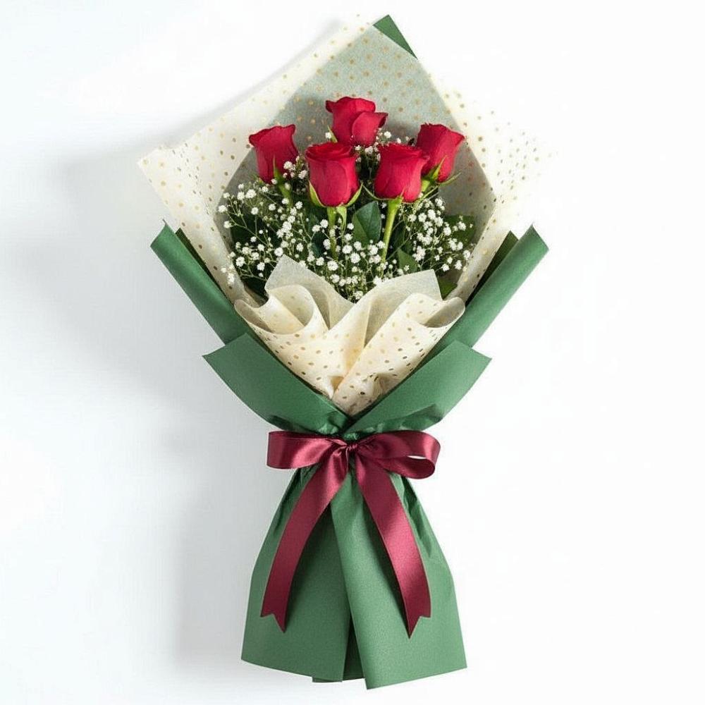 Букет цветов из: Розы в Верхнее Мячково