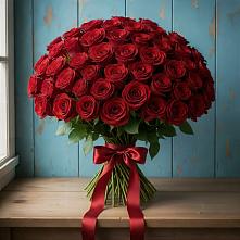 Букет Красные розы Блэк Меджик #REPLACE_PRED# Верхнее Мячково