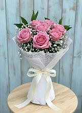 Букет цветов из:  Розы в Верхнее Мячково
