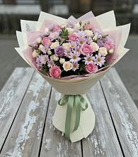 Букет цветов из:  Розы и Хризантемы #REPLACE_PRED# Верхнее Мячково