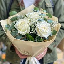 Букет Нежные грёзы в Верхнее Мячково Букет цветов из: Розы в Верхнее Мячково