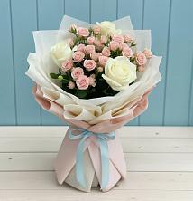 Букет цветов из:  Розы в Верхнее Мячково