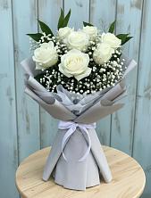 Букет цветов из:  Розы в Верхнее Мячково