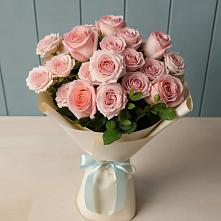 Букет Розовый шарм в Верхнее Мячково