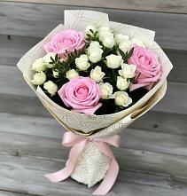 Букет цветов из:  Розы в Верхнее Мячково