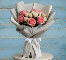 Букет цветов из:  Розы в Верхнее Мячково