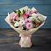 Букет цветов из: Хризантемы, Альстромерии и Розы в Верхнее Мячково